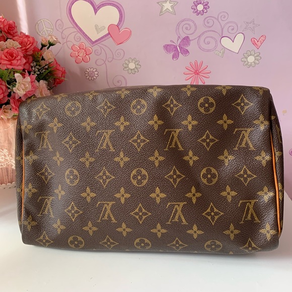 LOUIS VUITTON Speedy 30 Handbag - Picture 5 of 12